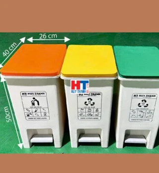 Thùng Rác 30 Lít - Bàn Đạp