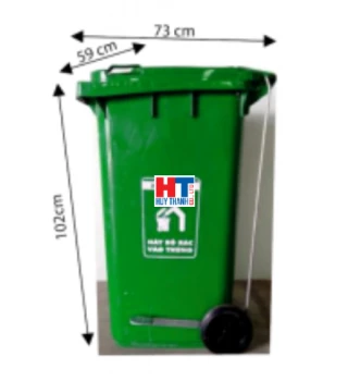 Thùng Rác 240l - Bàn Đạp, Loại Nhẹ