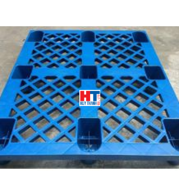 Pallet Nhựa 9 Chân : 120 Cm X 100 Cm X 14,5 Cm